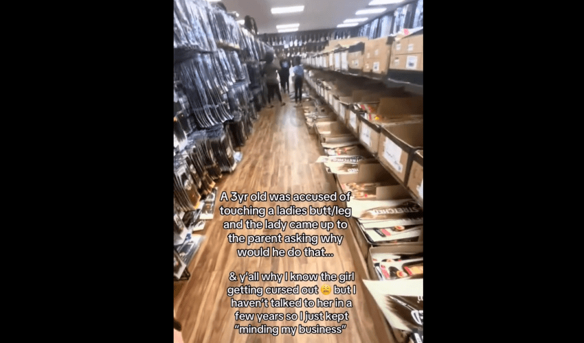 Mother Gets Angry After A Woman Confronted Her About Her 3 Year Old Son Gripping Her In The Store