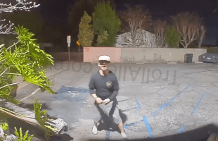 Dude Shows How Annoying His Neighbor Is That Take Schizophilia Meds