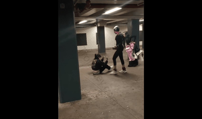 Two Women Jumped A Illegal Migrant That Tried To Touch Them After They Told Him Not To