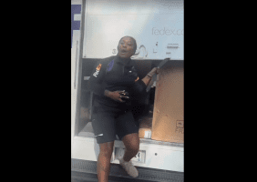 Fed Ex Driver Told A Mother F Her Kids And Then  Reposted The Video Of The Whole Altercation After She Tried To Check Her About Parking In Her Drive Way