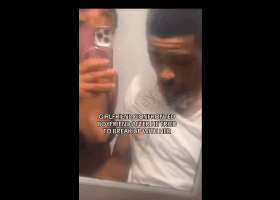 Woman Put Hands On Her Babyfather After He Tried To Break Up With Her