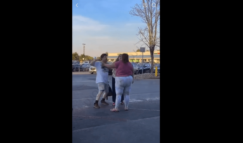 Dude Knocked A Woman Face Back For Getting In His Girlfriend Face