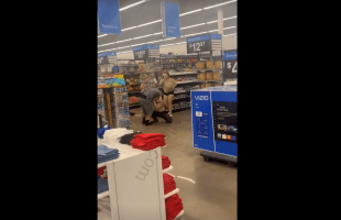 Girl Gets Mad After She Couldn’t Get A Man Off Her Boyfriend In Walmart