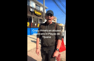 American Man That Was Homeless In Mexico Gets Told To Go Back To America By Another American Man For Harassing Him In His New Apartment