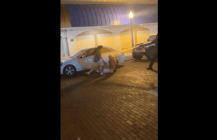 Security Sprayed 3 Men Like Roaches During A Heated Altercation Between Them