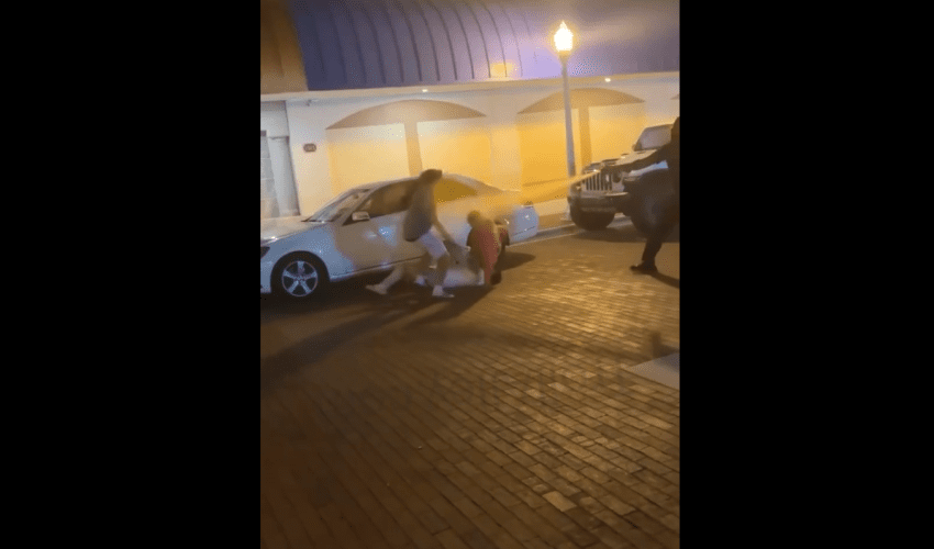 Security Sprayed 3 Men Like Roaches During A Heated Altercation Between Them