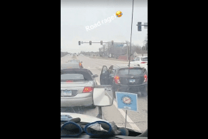 Dude Hawked Down A Driver That Tried To Hit And Run And Made Him Totaled His Whole Car