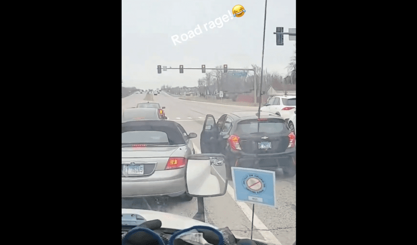 Dude Hawked Down A Driver That Tried To Hit And Run And Made Him Totaled His Whole Car