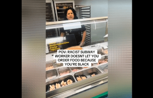 Subway Employee Refuse To Serve Customer Because He Was Black And Said She Only Date White Men