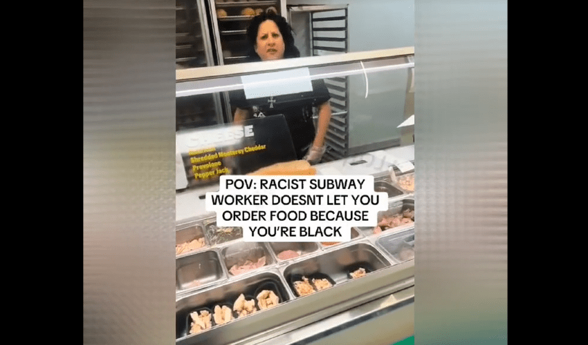 Subway Employee Refuse To Serve Customer Because He Was Black And Said She Only Date White Men