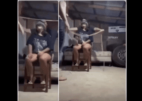 15 Year Old Gets Tricked And Taken Out With A Rope By Her Friends