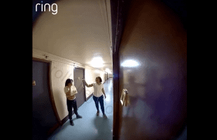 Woman Goes Off And Tries To Kick In Elderly Woman Door For Smelling Like Shii And Piss In Her Apartment Building