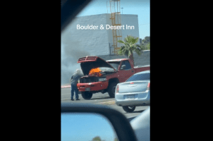 The Ambulance Kept Going After Seeing A Man Truck On Fire