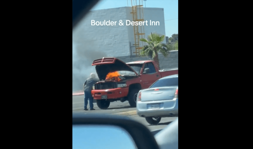 The Ambulance Kept Going After Seeing A Man Truck On Fire