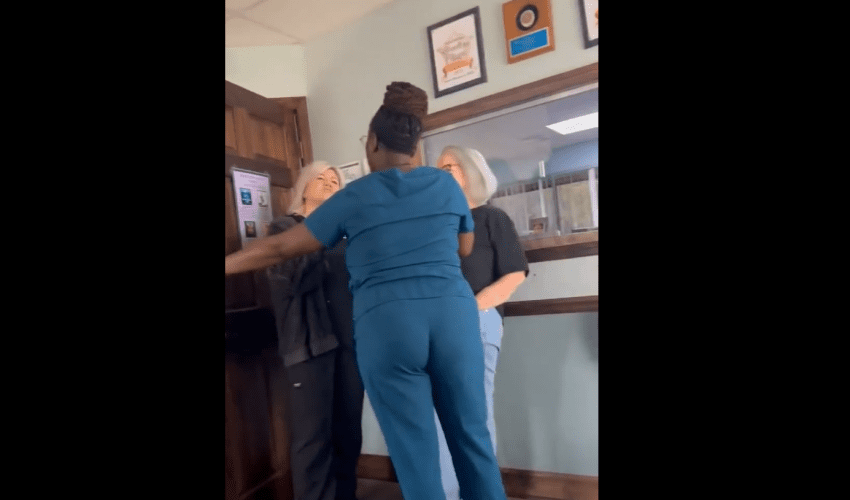 Woman Gets Fired On Her Job After Calling A Woman Out Her Name While Working As A Dentist Assistant