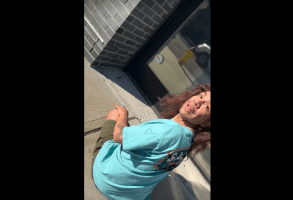 Dude Gets Kicked Out Off The Block After He Was Caught Playing With 2 Year Old Children Thru A Window At Somebody Daycare