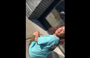 Dude Gets Kicked Out Off The Block After He Was Caught Playing With 2 Year Old Children Thru A Window At Somebody Daycare