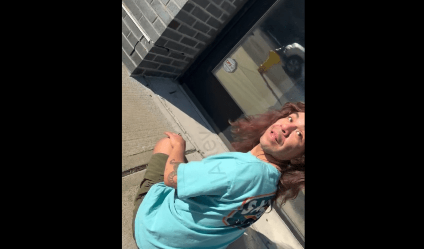 Dude Gets Kicked Out Off The Block After He Was Caught Playing With 2 Year Old Children Thru A Window At Somebody Daycare