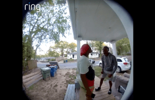 Girl Goes To Her Boyfriend Mother House During A Argument And Tried To Force Her To Get Her Son Out Her Car