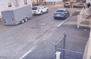 They Instantly Hopped Out And Left The Scene After Crashing And Flipping Over A Car