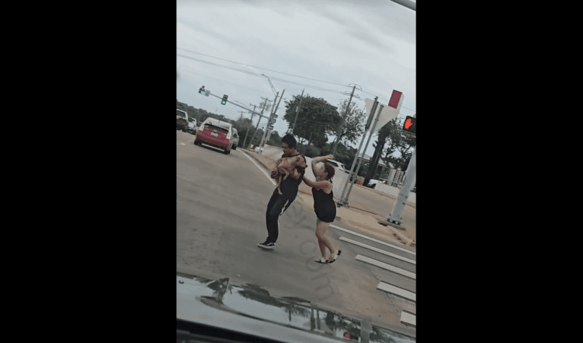 Man Leaves With His Dog After His Girlfriend Got Aggressive For Breaking Up With Her