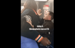 Woman Randomly Attacks A Man On The CTA Bus And Then Gets Arrested