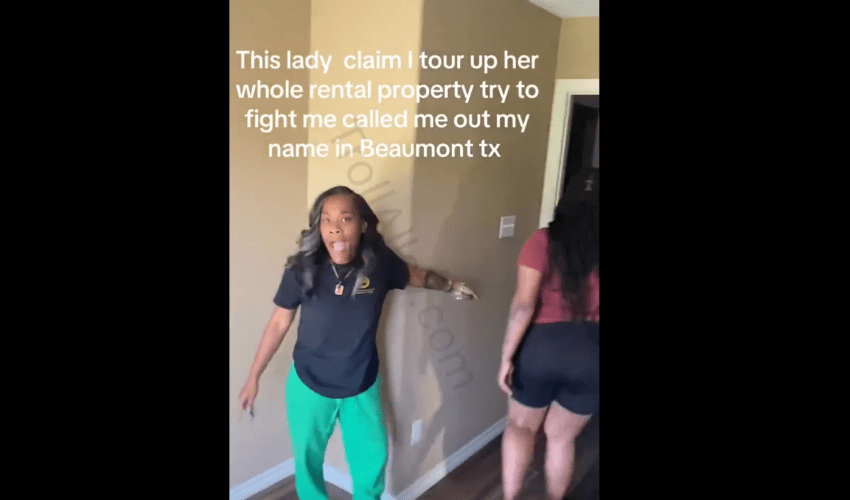 Landlord Goes Off On Her Tenant While She Was Moving Out After Her Autistic Son Tore Up Her Ceiling Fan And Left A Oil Stain On Her Property