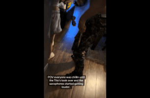 Girl Went Over To Drink With 3 Men And One Of Them Got Mad And Tried To Hold Her Captive With A Knife After She Didn’t Want To Give Him None