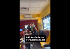 Man Throws A Chair At Across A Restaurant After They Didn’t Want To Give Him A Refund