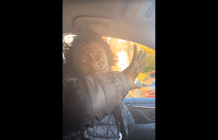 Dude Had To Smack Up His Homie Because He Got Too High And Couldn’t Drive While Driving Him Around With Illegal Things On Him