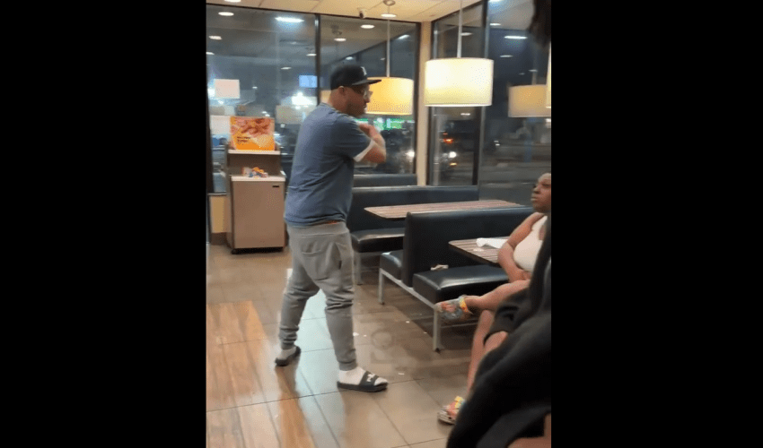 Get In The Car Now: Older Man Gets Mad After His Young Girlfriend Wouldn’t Listen To Him In Public Because She Wanted To Wait For The Food