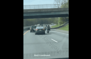 Police Was Nowhere In Sight During This Road Rage In New Jersey
