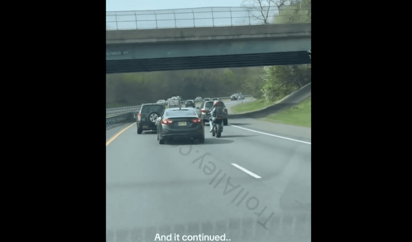 Police Was Nowhere In Sight During This Road Rage In New Jersey