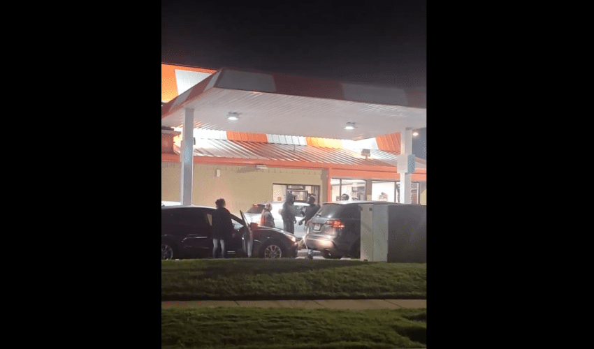 Woman Cries After She Got Bear Sprayed For Screaming At Customers At Whataburger