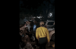 Woman Pulled Up To Put Hands On Her Boyfriend In Front Of Some Girls He Was In Front Of For Not Answering The Phone