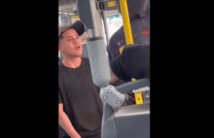 Dude Gets Put Off The Bus And Was Forced To Take The Night Bus Home For Talking Crazy