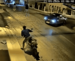 Dude Caught By Police Lighting Up A Explosive Device