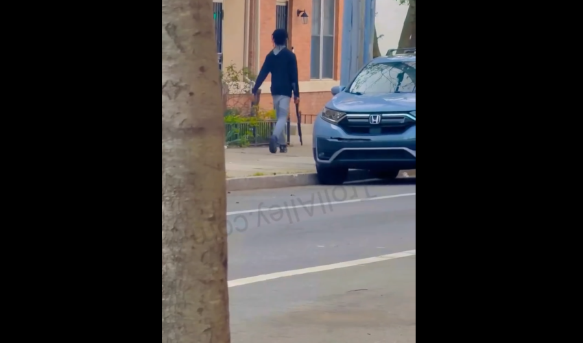 YN Caught Walking With A Shotty In Broad Daylight In Philly
