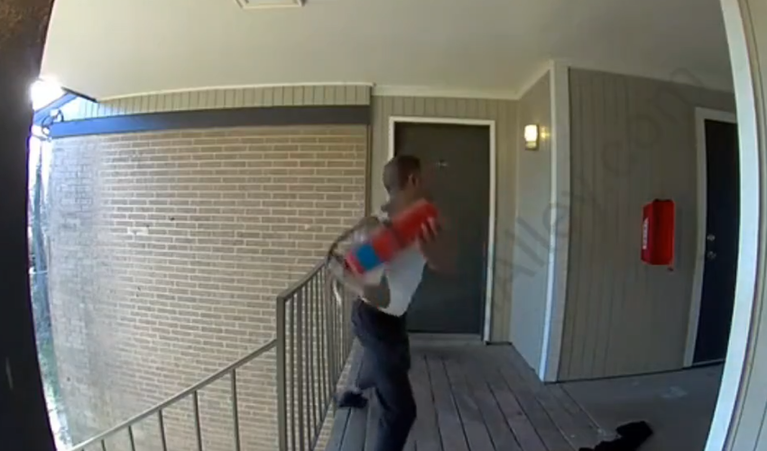 Man Came Back A Month Later With His PS5 After Using A Fire Extinguisher To Kick In His Girlfriend Door After His Girlfriend Wouldn’t Open The Door For Him