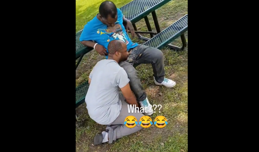 Dude Caught 3 Addicts At The Park In Weird Positions