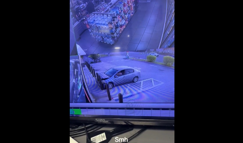 Woman Stole Her Boyfriend Car And Rammed It At The Store For Cheating On Her