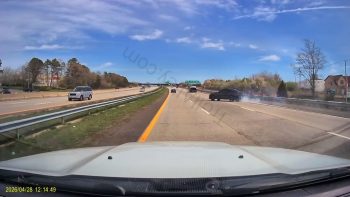 Woman Caught This On Her Dash Cam