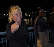 Crazy Karen Goes Insane After Seeing A Bunch Of Immigrants While Fishing