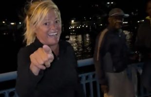 Crazy Karen Goes Insane After Seeing A Bunch Of Immigrants While Fishing