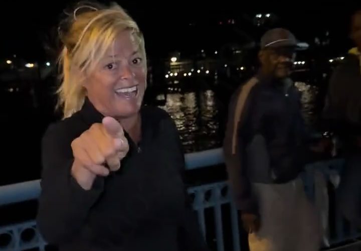 Crazy Karen Goes Insane After Seeing A Bunch Of Immigrants While Fishing