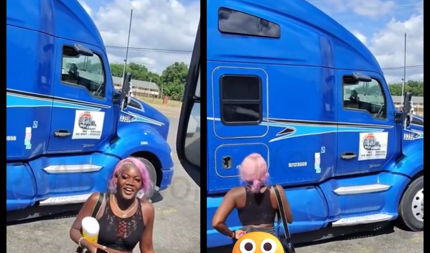 Trucker Had To Second Guess After Denying A Woman At The Truck Stop