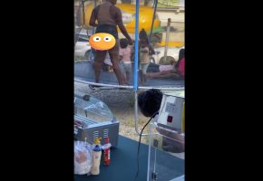 Grandma Was Confused After Seeing A Girl Playing With The Kids On A Trampoline And Didn’t See Anything Beneath Her