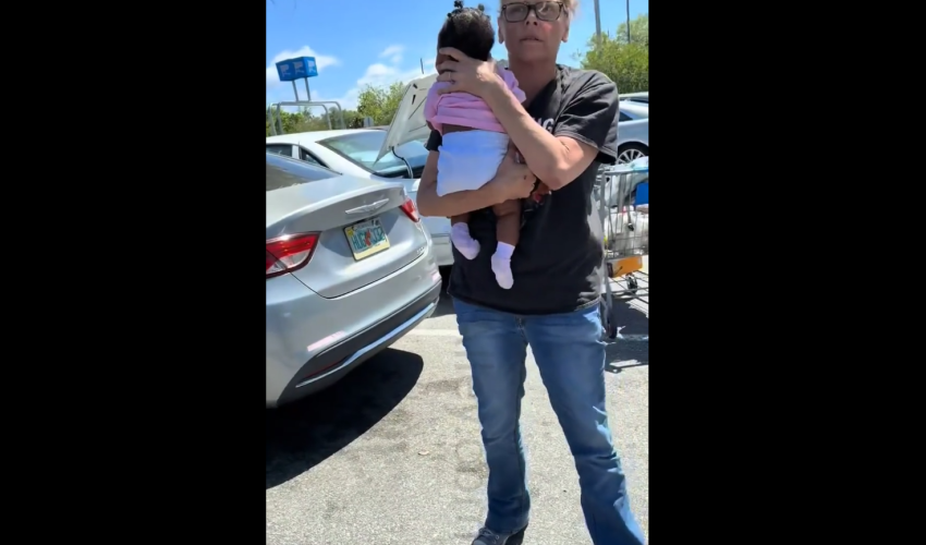 You Not Sorry! White Woman Goes Off On A Mother For Leaving Her Newborn Baby In A Car In 100 Degree Weather