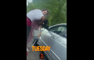 Black Girl Records Her Boyfriend Ex Girlfriend Begging And Trying To Force Him To Go With Her During A Altercation After He Told Her Didn’t Want Her Anymore