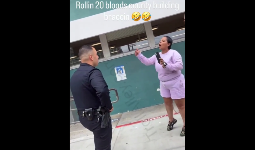 Police Gets Put In His Place By A Black Belt Woman That Knew Martial Arts And Was Scared To Take His Badge Off When She Told Him